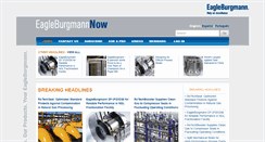 Desktop Screenshot of eagleburgmannnow.com